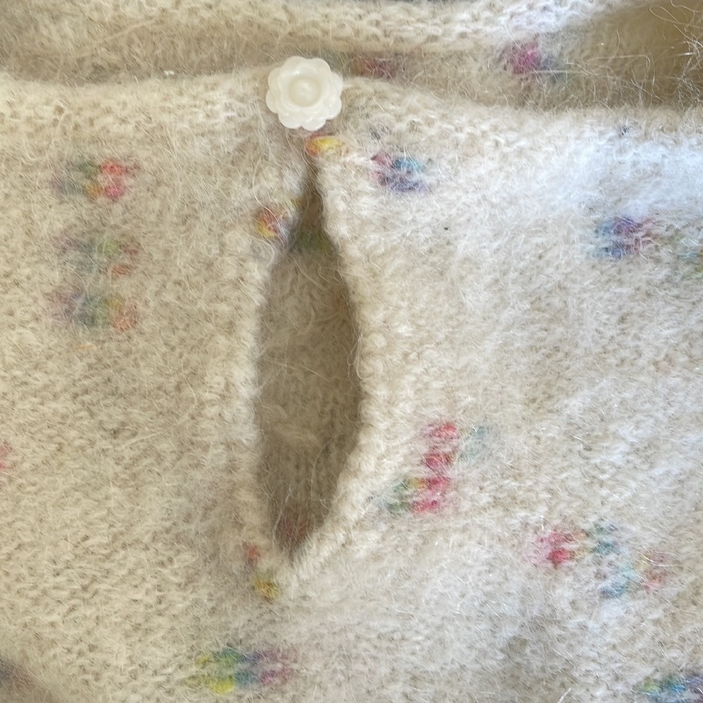 LoveShackFancy Claudette Mohair Alpaca Sweater - Picture 6 of 6